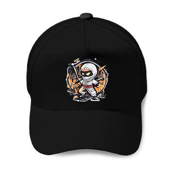 Discover Data Ninja Funny Gold Big Data Analyst Baseball Caps