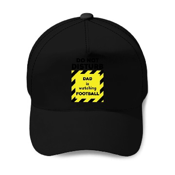 Discover Do Not Disturb Dad Baseball Caps