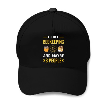 Discover 3 People Beekeeping Beekeeper Apiculture Baseball Caps