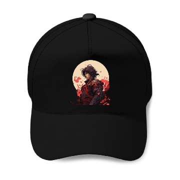 Discover Brave Samurai Baseball Caps