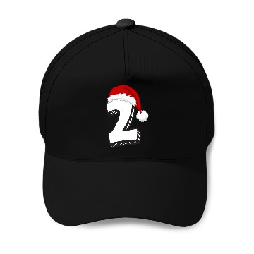 Discover Number 2 Second Birthday - Christmas Two Baseball Caps