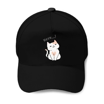 Discover Meow....))) Baseball Caps