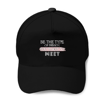 Discover be yourself Baseball Caps