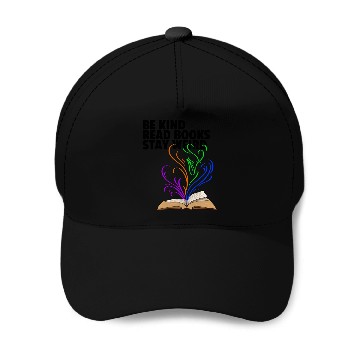 Discover Be Kind Read Books Stay Weird Baseball Caps