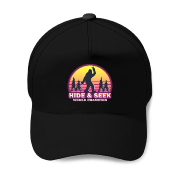 Discover Bigfoot Hide amp Seek World Champion Baseball Caps