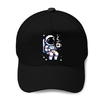 Discover Cosmic Coffee Break: Astro Java Baseball Caps