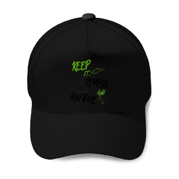 Discover KEEP IT SIMPLE AND UNIQUE Baseball Caps