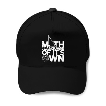 Discover Math is a language of its own - Math Baseball Caps
