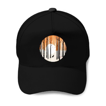 Discover Forest Fox Baseball Caps