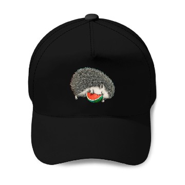 Discover Hedgehog Sleeping With Watermelon Baseball Caps