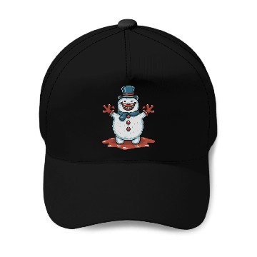 Discover frosty snowman creepy Baseball Caps