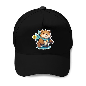 Discover Bear Cubs: Cute Overload! Baseball Caps