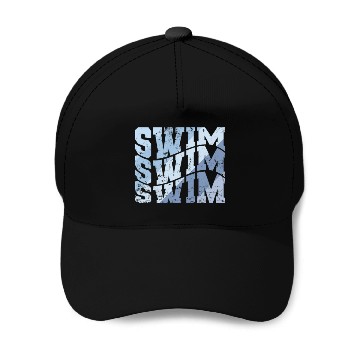 Discover Swim Sport Training Baseball Caps