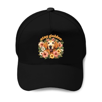 Discover Dog Lovers Golden Retriever Baseball Caps