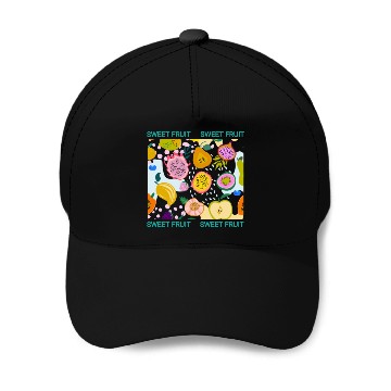 Discover Fruit pettern Baseball Caps