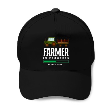 Discover Farmer In Progress Funny Farmer Gift Baseball Caps