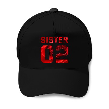 Discover COUPLE FLOWER SISTER 02 Baseball Caps