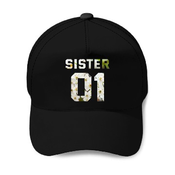 Discover COUPLE FLOWER SISTER 01 Baseball Caps