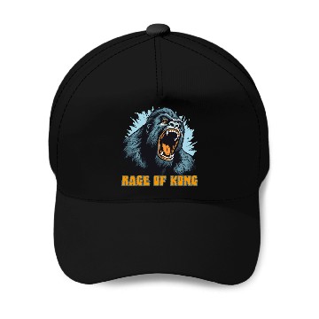 Discover Gorilla Rage Baseball Caps