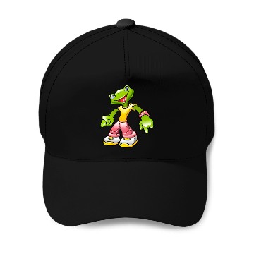 Discover Green Frog Baseball Caps
