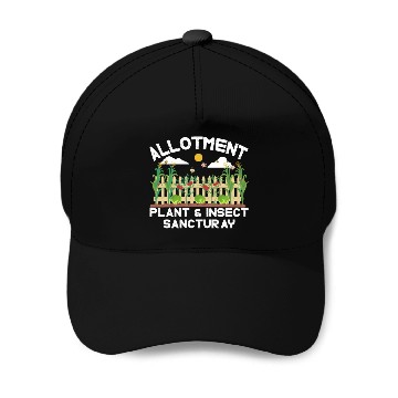 Discover Alotment plant& insect sanctuary Baseball Caps
