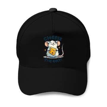 Discover Mouse with cheese Baseball Caps