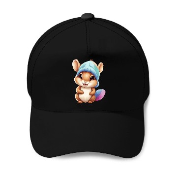 Discover Baby squirrel Baseball Caps