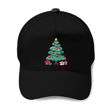 Discover Christmas tree Baseball Caps