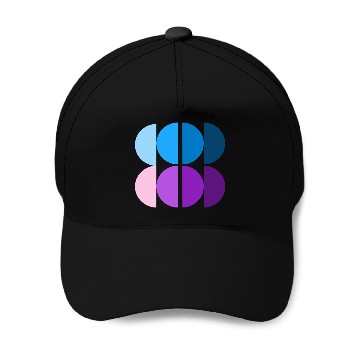 Discover Blueberry Mirage Baseball Caps