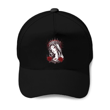 Discover Virgin Mary Baseball Caps