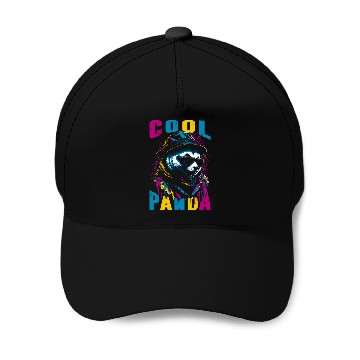 Discover Cool Panda Baseball Caps