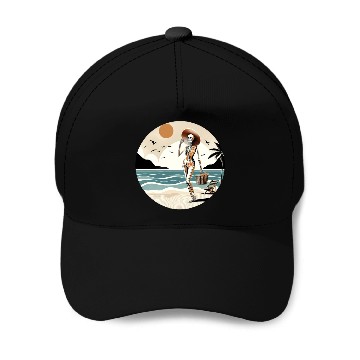 Discover Preppy skeleton Baseball Caps