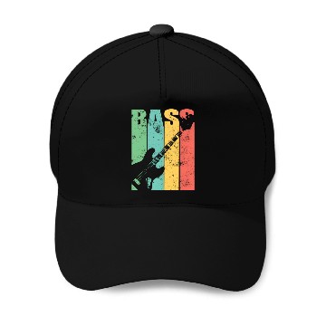 Discover Bass Guitar Baseball Caps
