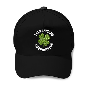 Discover Shenanigans Coordinator Funny St Patrick's Day Baseball Caps