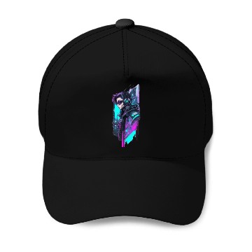 Discover sci fi character v10 Baseball Caps