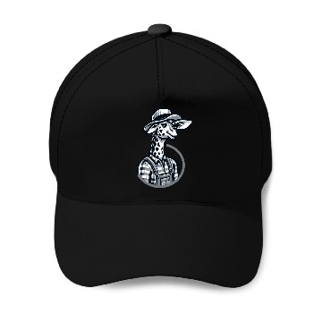 Discover Cute Giraffe Farmer Baseball Caps