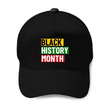 Discover Black History Month Baseball Caps