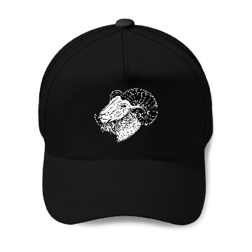 Discover Baphomet Goat Devil Horn Head Baseball Caps
