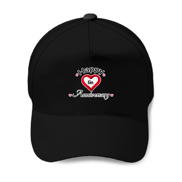 Discover anniversary 6th Baseball Caps