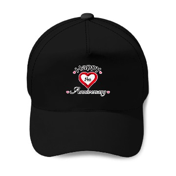 Discover anniversary 14th Baseball Caps