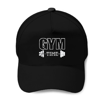 Discover Gym Time Muscle Training Baseball Caps
