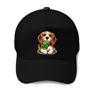 Discover St. Patrick's Day Beagle Baseball Caps