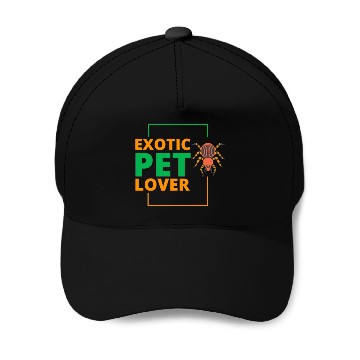 Discover Exotic Pet Lover Spider Baseball Caps