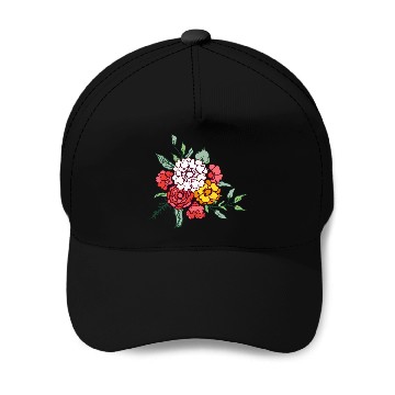 Discover Flower Design: Blossom with Elegance Baseball Caps