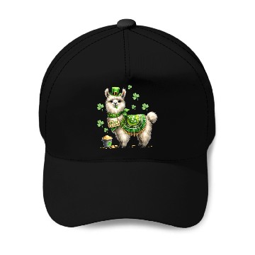 Discover Irish LLama St Patrick Day Baseball Caps