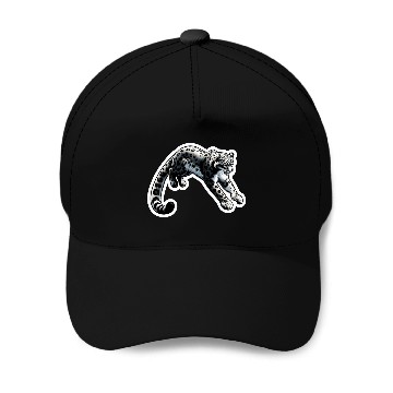 Discover Snow Leopard Leopard White Leopard Baseball Caps