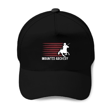 Discover Mounted Archery Hunter Gift Baseball Caps