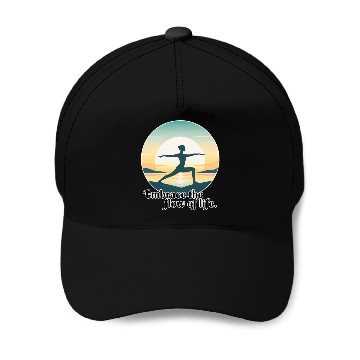 Discover Sunrise Yoga Pose Baseball Caps