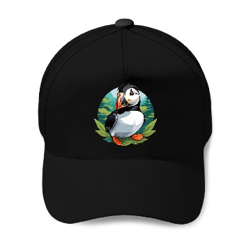 Discover Puffin Baseball Caps