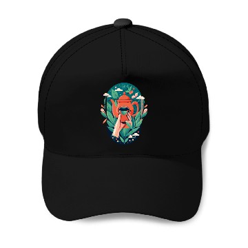 Discover The Tea Tarot Card Baseball Caps
